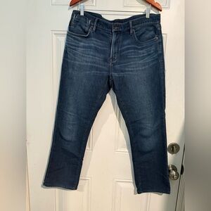 John Varvatos Blue Straight Jeans Classic Style
